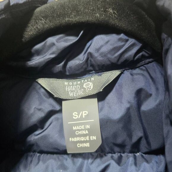 Mountain Hardwear Ratio Down Blue Puffer Vest - Picture 6 of 7